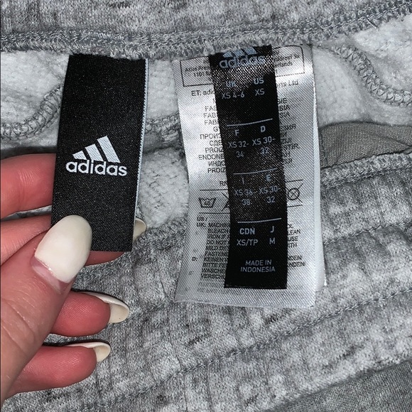 ADIDAS GREY JOGGERS - Picture 3 of 3